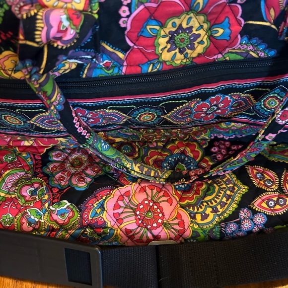 Vera Bradley Painted Paisley Weekender Duffle Bag - Picture 15 of 16